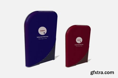 Internet Device - Wifi Device - Router Mockup