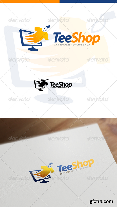 Graphicriver - TeeShop - Retail, Online Shop & Apparel Store Logo 7404686