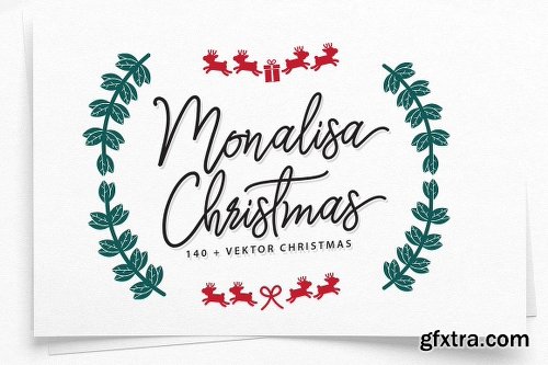 CreativeMarket Monalisa V2 Fonts & Illustrations 2116801