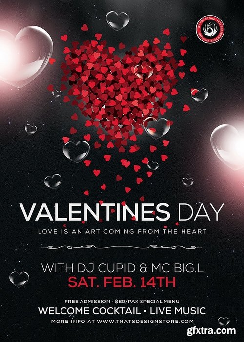 GraphicRiver - Valentines Day Flyer Template V14 21143835