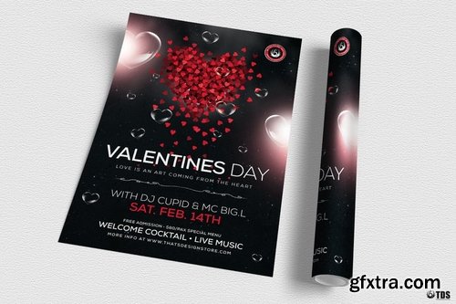 GraphicRiver - Valentines Day Flyer Template V14 21143835