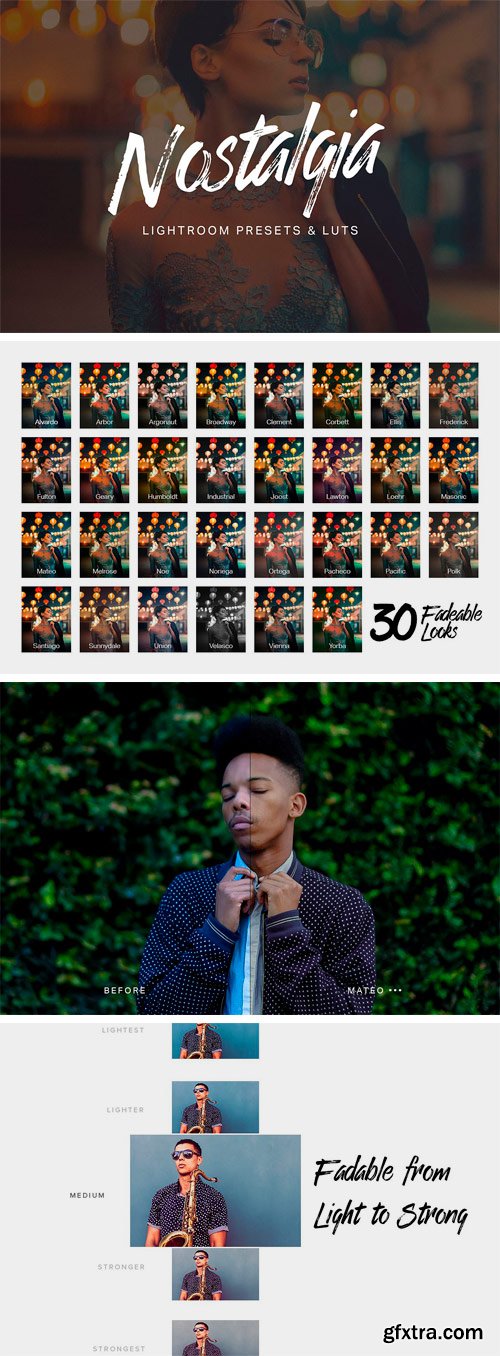 CM - 30 Nostalgia Lightroom Presets 2130269