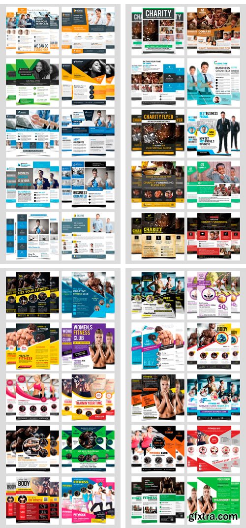 CM - 100 Business Flyers Bundle 2148281