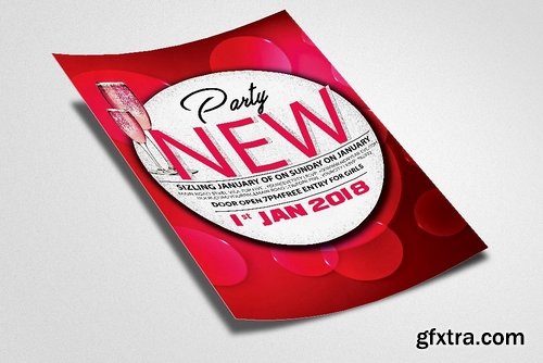 CM - New Year Bash Flyer Template 2168170