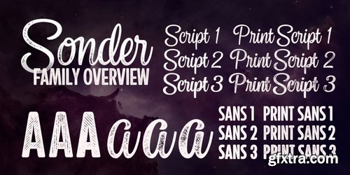 Sonder Font Family | 14x TTF