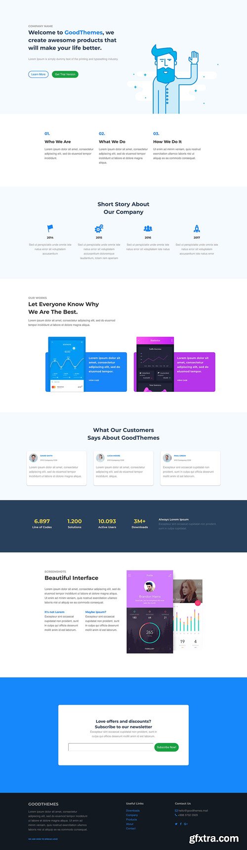 GoodThemes - Landing Pages Bundle 1 - CM 2148465