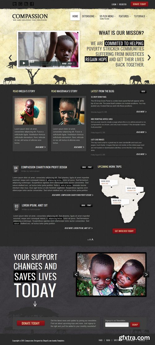 Shape5 - Compassion v1.0 - WordPress Theme