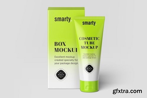 CM - Cosmetic Tube & Box Mockup 1959492