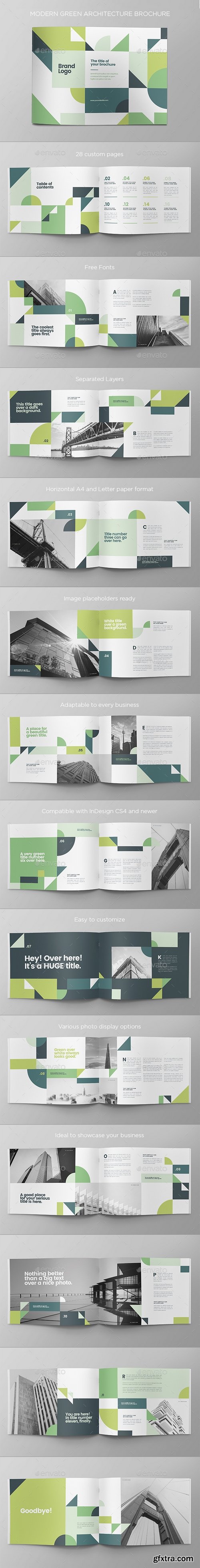 Graphicriver - Modern Green Architecture Brochure 21199413