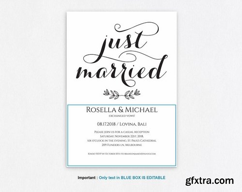 CM - Elepoment Invitation template WPC389 2167971