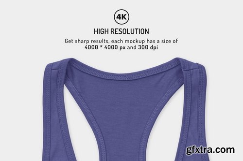 CM - Women Ideal Racerback Tank Mockups 1957389