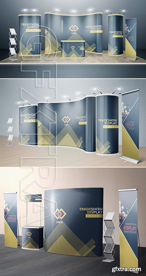 CreativeMarket - Various Trade Show Exhibition Mockup 2180718