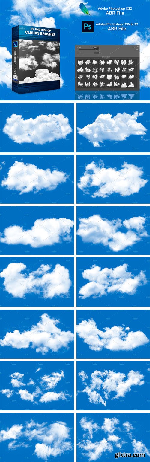 CM - Clouds Brushes 2165569