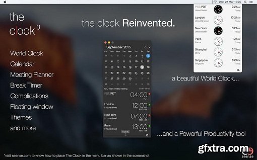 The Clock - The Best World Clock 3.1 (macOS)