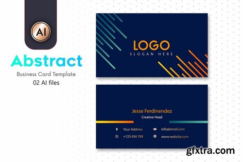 CM - Abstract Business Card Template - 32 2167996