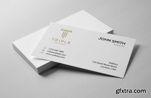 CM - minimal professional business card 1946402