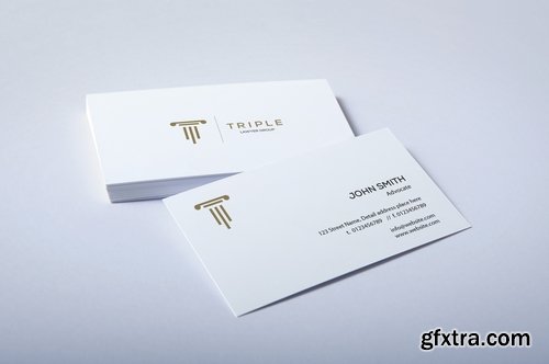 CM - minimal professional business card 1946402