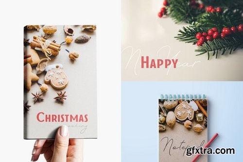 CM - Christmas Mini Font Bundle 2166382