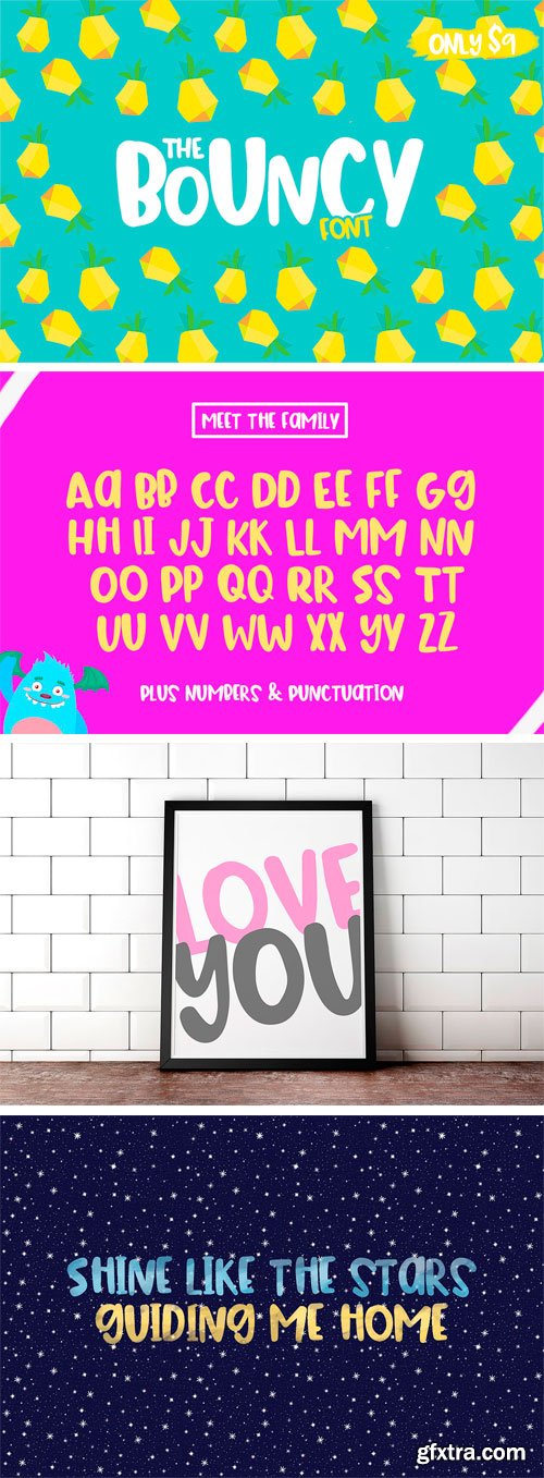 CM - The Bouncy Font 2114396