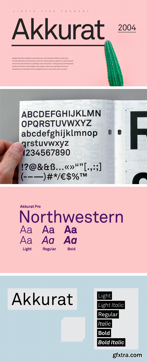 Akkurat Font Family