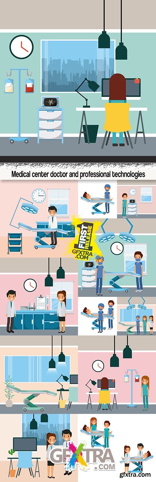 Medical center doctor and professional technologies