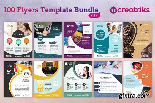 CreativeMarket 100+ Awesome Flyer Templates 1740696