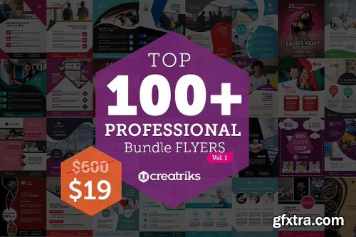 CreativeMarket 100+ Awesome Flyer Templates 1740696