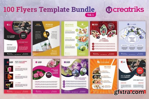 CreativeMarket 100+ Awesome Flyer Templates 1740696