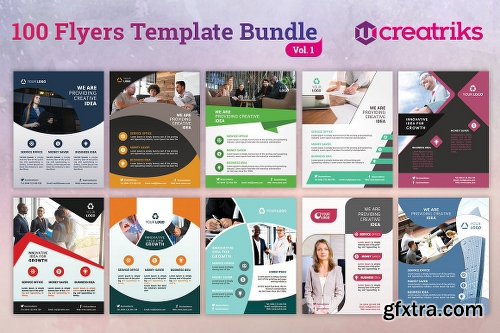 CreativeMarket 100+ Awesome Flyer Templates 1740696