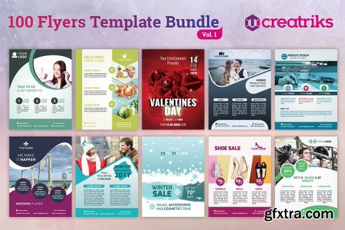 CreativeMarket 100+ Awesome Flyer Templates 1740696