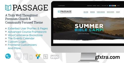 ThemeForest - Passage v1.0.6 - Church - Sermons, Donations & Events Management - 17710131