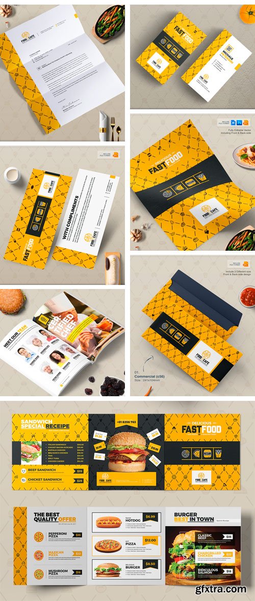 CM - Branding Identity for Fast Food 2123409