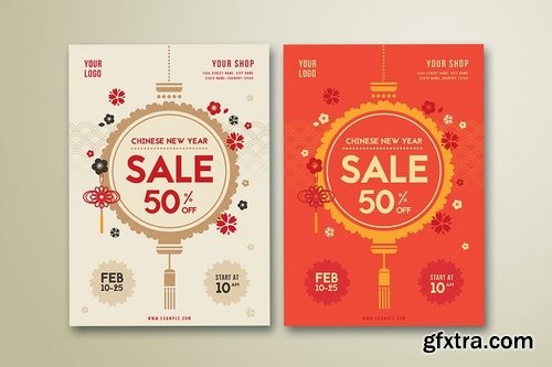 Chinese New Year Sale Flyer 3