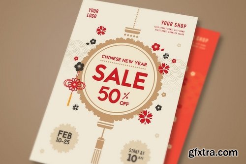 Chinese New Year Sale Flyer 3