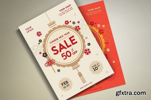 Chinese New Year Sale Flyer 3