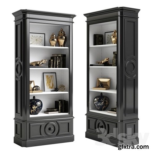 Eichholtz Cabinet Elegancia 109916 3d Model