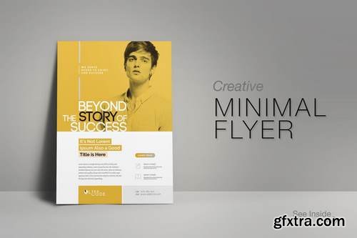 Creative Minimal Official Flyer