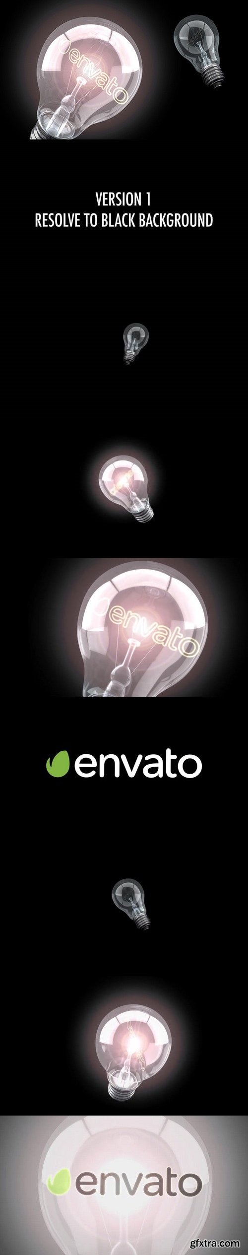 Videohive - Bright Idea Light Bulb Logo 7401643