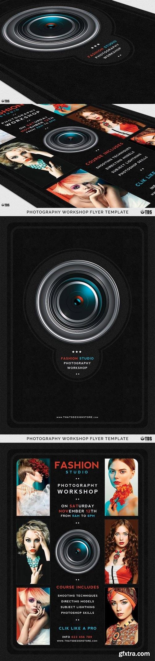 CM - Photography Workshop Flyer Template 1856252