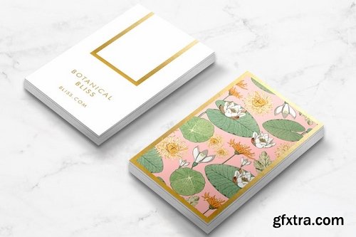 Vintage Botanicals Business Card