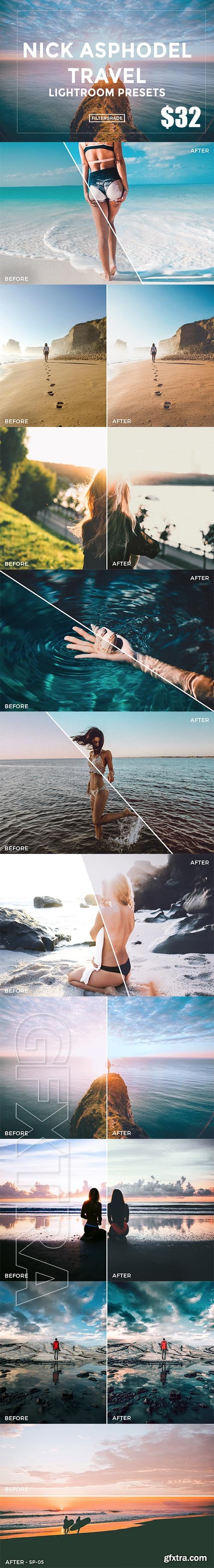 Nick Asphodel Travel Lightroom Presets