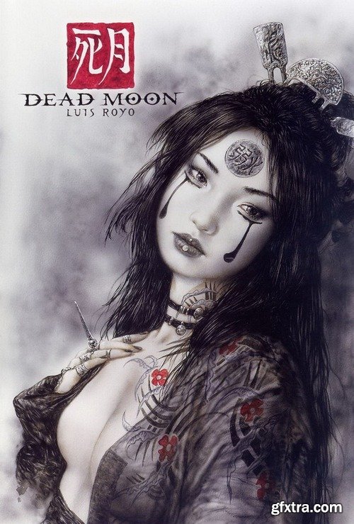 Works of artist Luis Royo - Dead Moon #1