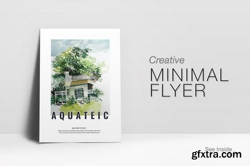 Creative Minimal Both Side Flyer