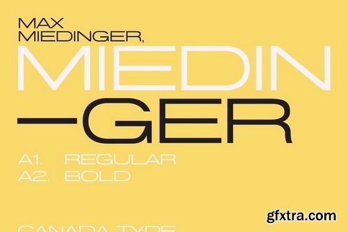 Miedinger Font Family