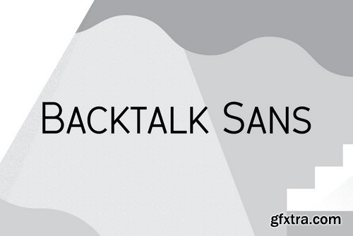 Backtalk Sans Font Family