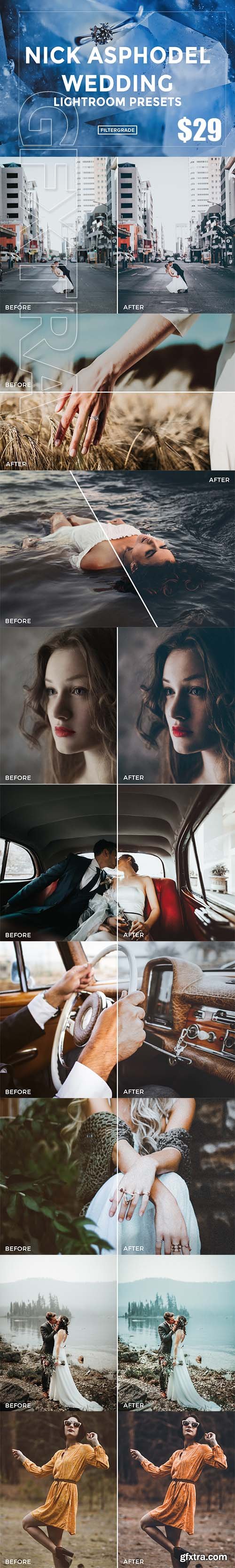 Nick Asphodel Wedding Lightroom Presets