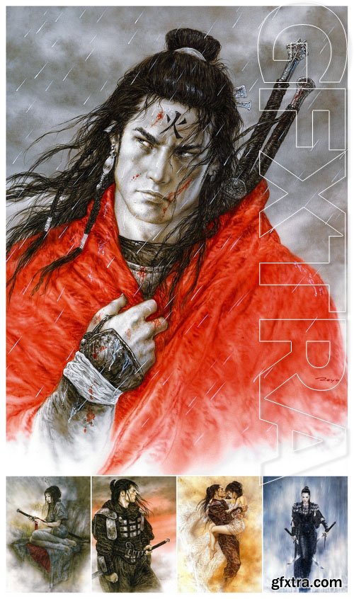 Works of artist Luis Royo - Dead Moon #3