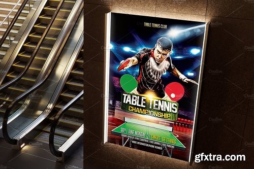 CM - Table Tennis Flyer Template 2184116