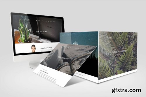 CreativeMarket Desktop Mock up 2124201