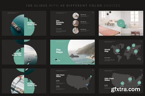 CreativeMarket RAVI Powerpoint Template 1611758